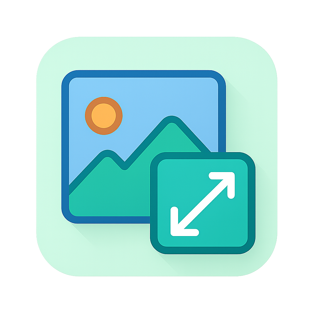 Ändern Sie die Größe des Fotobilds online im GIF-, JPEG- oder PNG-Format